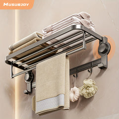 Wall-Mounted Towel Rack by Snagg A Rack