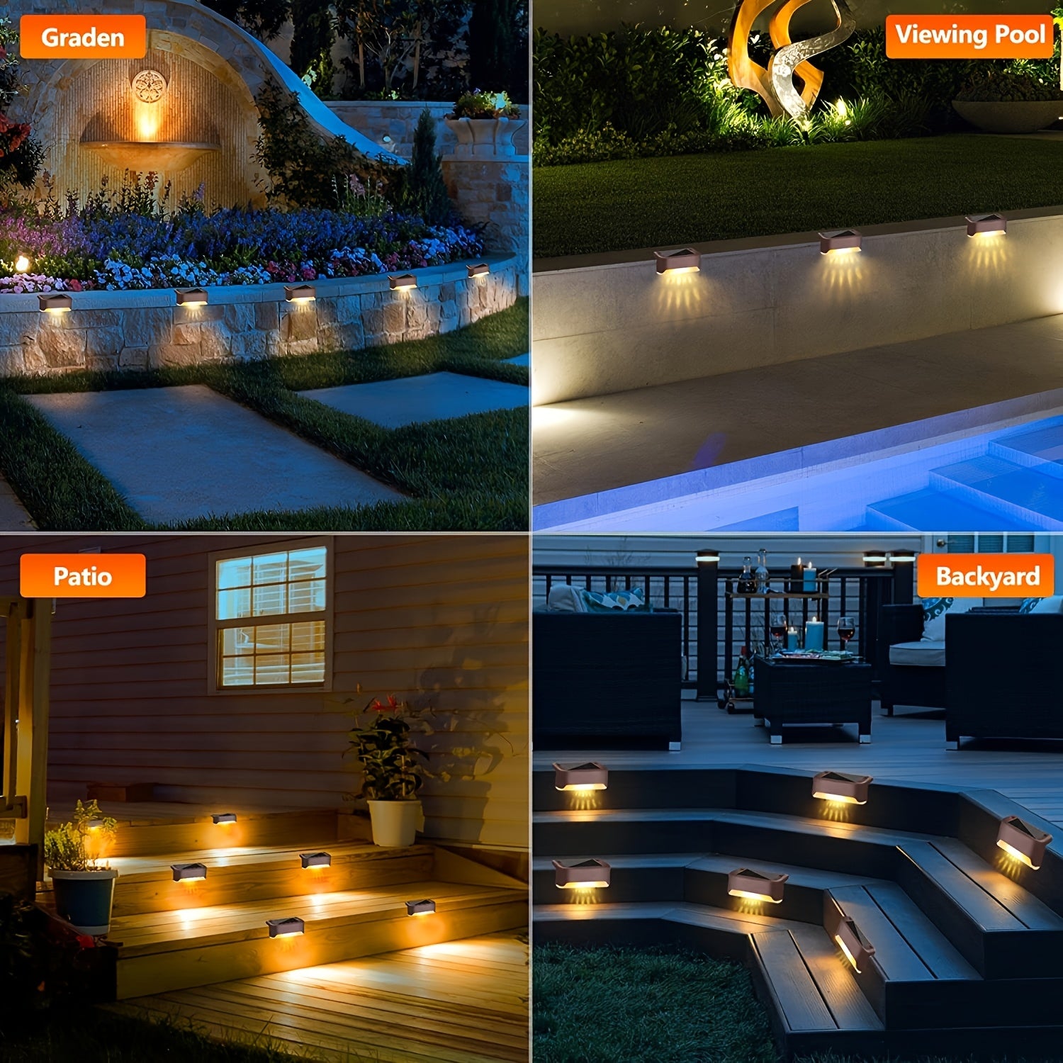 20pcs Solar Outdoor Garden Lights by Snagg An Outdoor Light