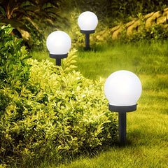 10pcs Solar Matte Black LED Lawn Stake Lamps by Snagg An Outdoor Light