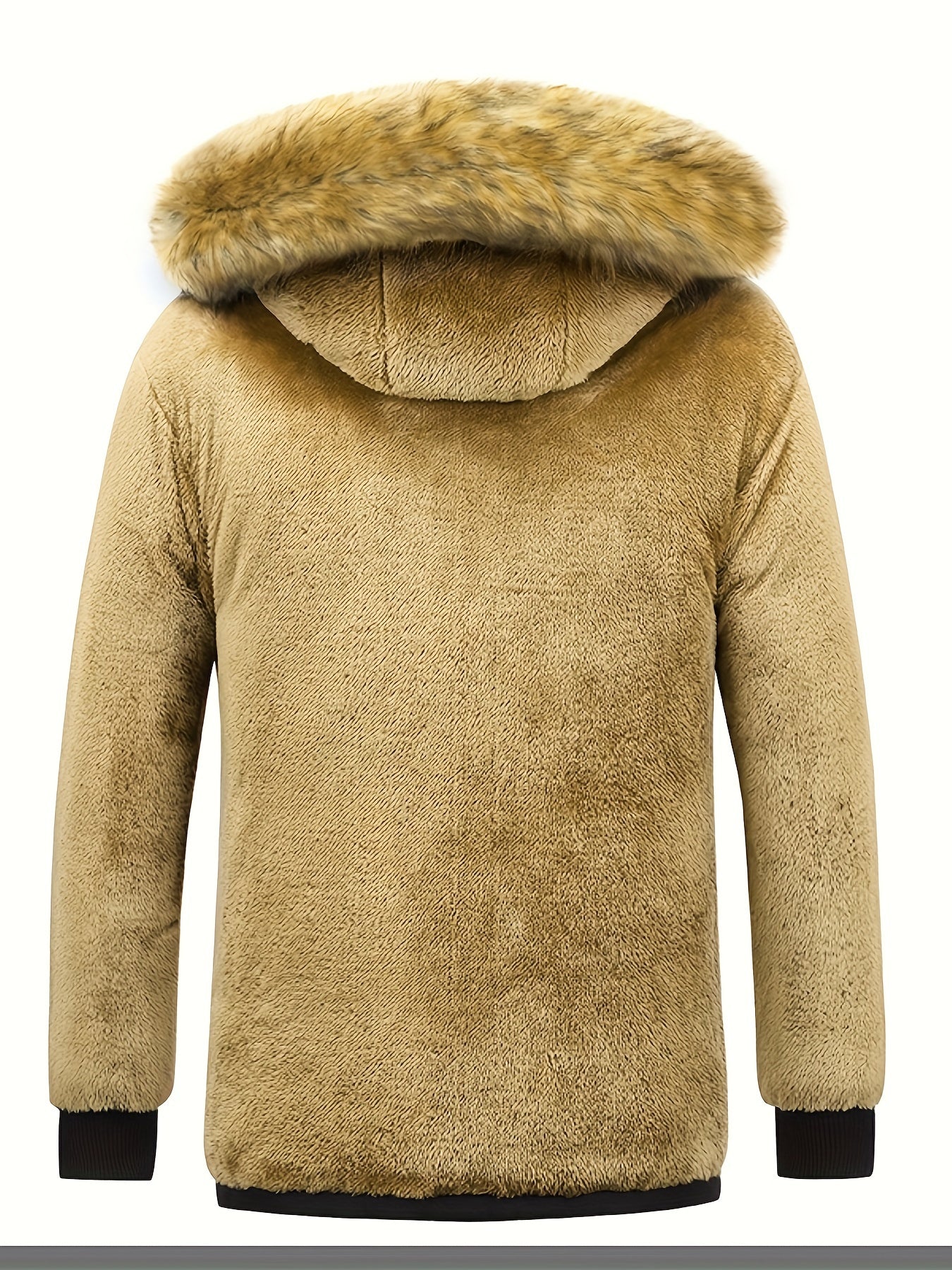 Men’s Heavy-Duty Winter Jacket with Detachable Hood by Snagg A Jacket