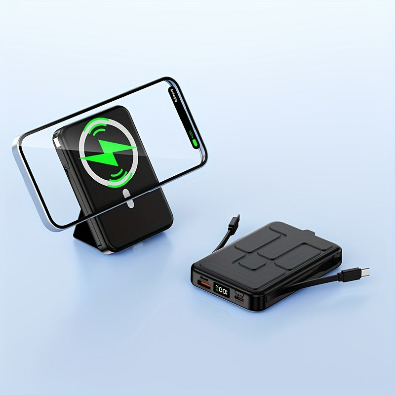 10000mAh Magnetic Fast Charging Power Bank by Snagg A Power Bank