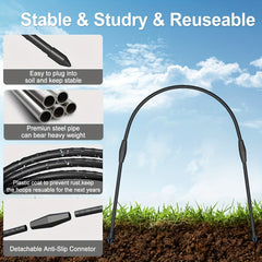 30pcs Garden Tunnel Greenhouse Hoops Kit by Snagg A Green House