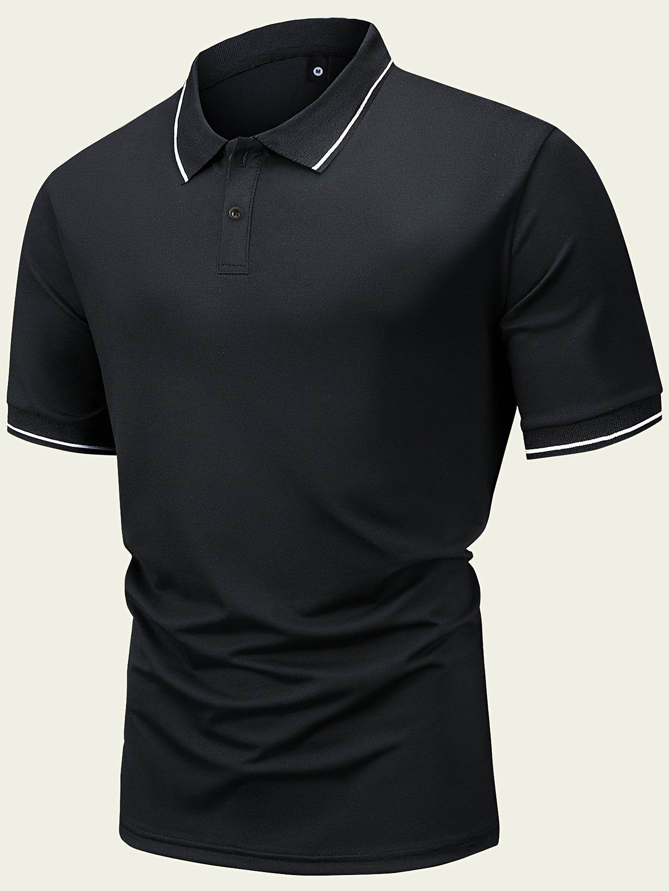 5pcs Men’s Lapel Collar T-Shirts - SnaggIt