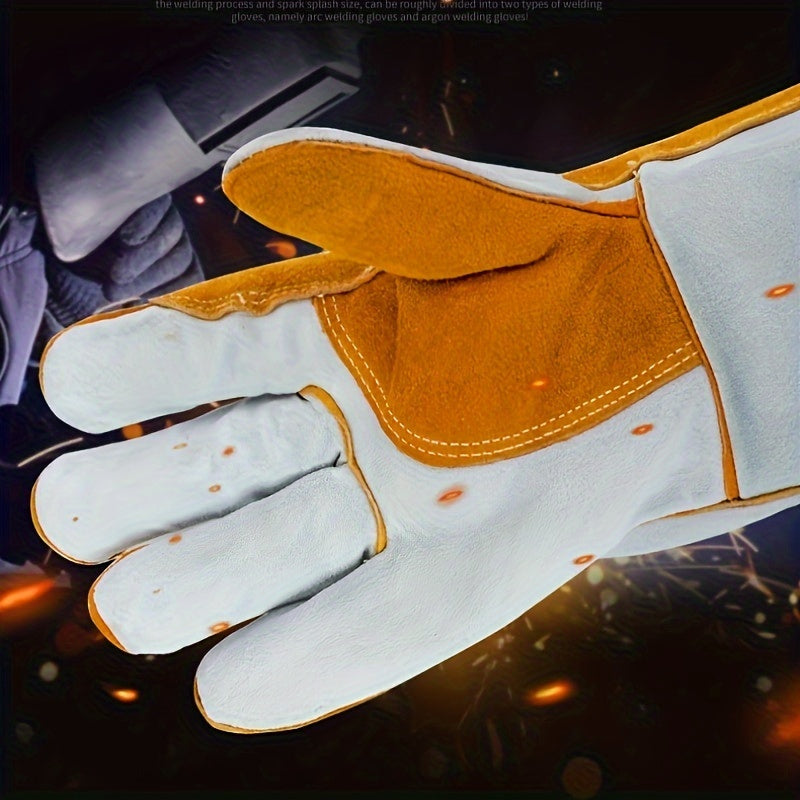 Heat-Resistant Welding Gloves
