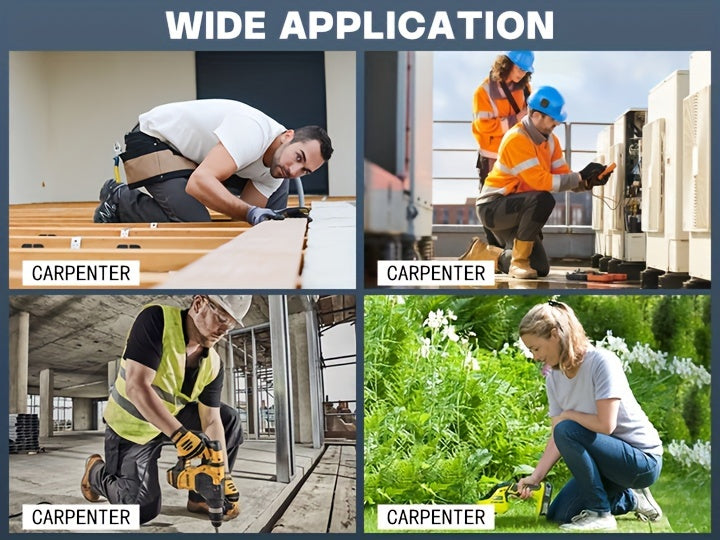 Anti slip Strong Double Strap Heavy Duty Knee Pads by Snagg A Knee Pads