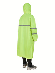 Men’s Double Layer Long Raincoat with Hood by Snagg A Raincoat