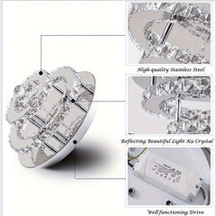 36W Modern Crystal LED Ceiling Light by Snagg A Ceiling Light