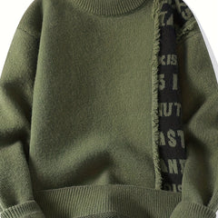 Korean Style Patchwork Sweater by Snagg A Jumper