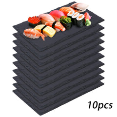 Slate Serving Plates 15Pcs Food Safe For Chefs by Snagg A Plate