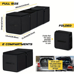 Large Foldable Car Trunk Organizer by Snagg A Storage Box