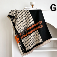 Luxury Cashmere Feel Winter Scarf for Women