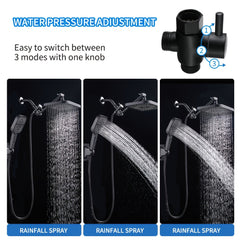 Rain Shower Head Combo by Snagg A Shower Head