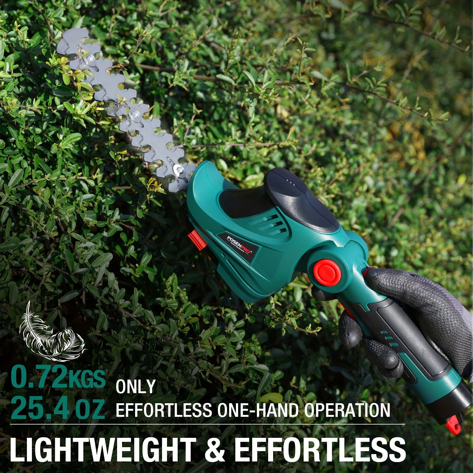 2-in-1 Cordless Grass Shear & Hedge Trimmer
