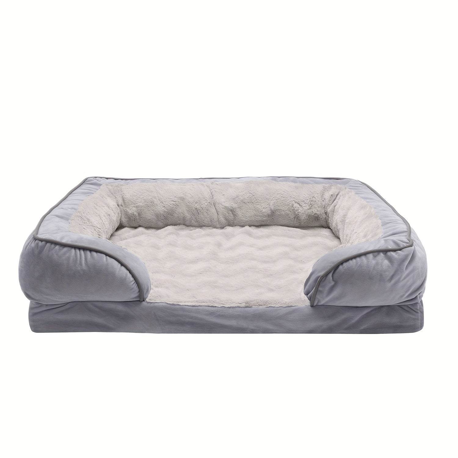 Cozy Warmth Large Dog Bed with Removable Cover - SnaggIt