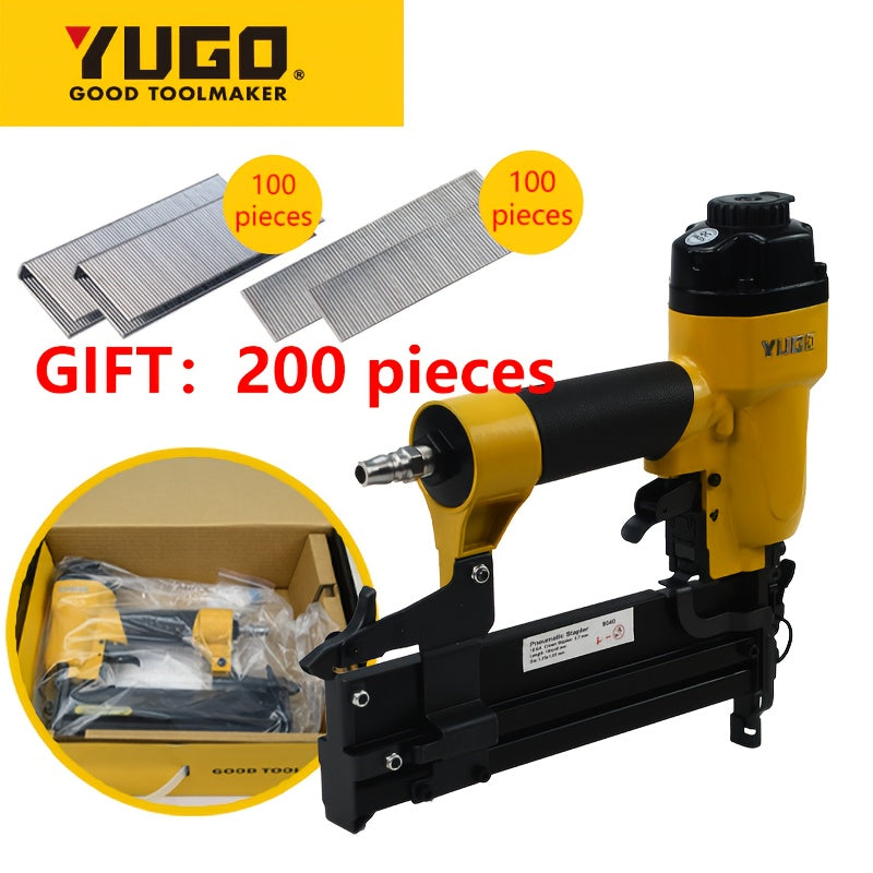 2-in-1 Pneumatic Nail Gun