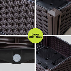 Raised Garden Bed Planter Box 120×40×36cm by Snagg A Garden Bed