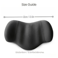 Memory Foam Head & Neck Pillow by Snagg A Headrest