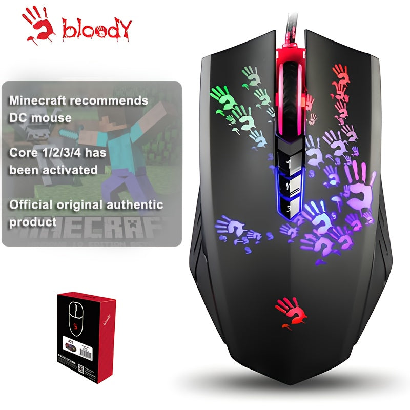 Wired Gaming Mouse With Adjustable 100–6200 CPI by Snagg A Gaming Mouse