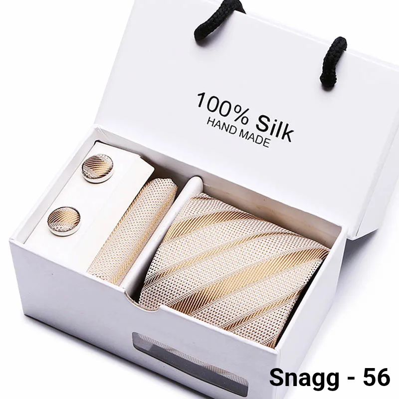 Luxury Silk Paisley Tie for Men — Extra-Long Woven Jacquard Necktie Suits & Weddings - Snagg - 56 - Others In Fashion