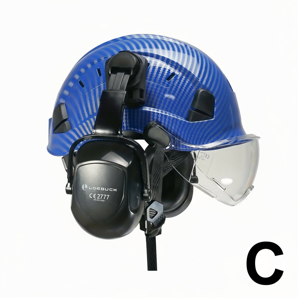 Carbon Fiber Pattern Safety Helmet by Snagg A Safety Helmet