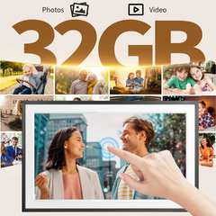 15.6" Wi-Fi Smart Digital Picture Frame