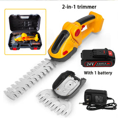 2-in-1 Cordless Grass & Hedge Trimmer