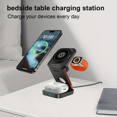 3 in 1 Magnetic Wireless Charging Stand
