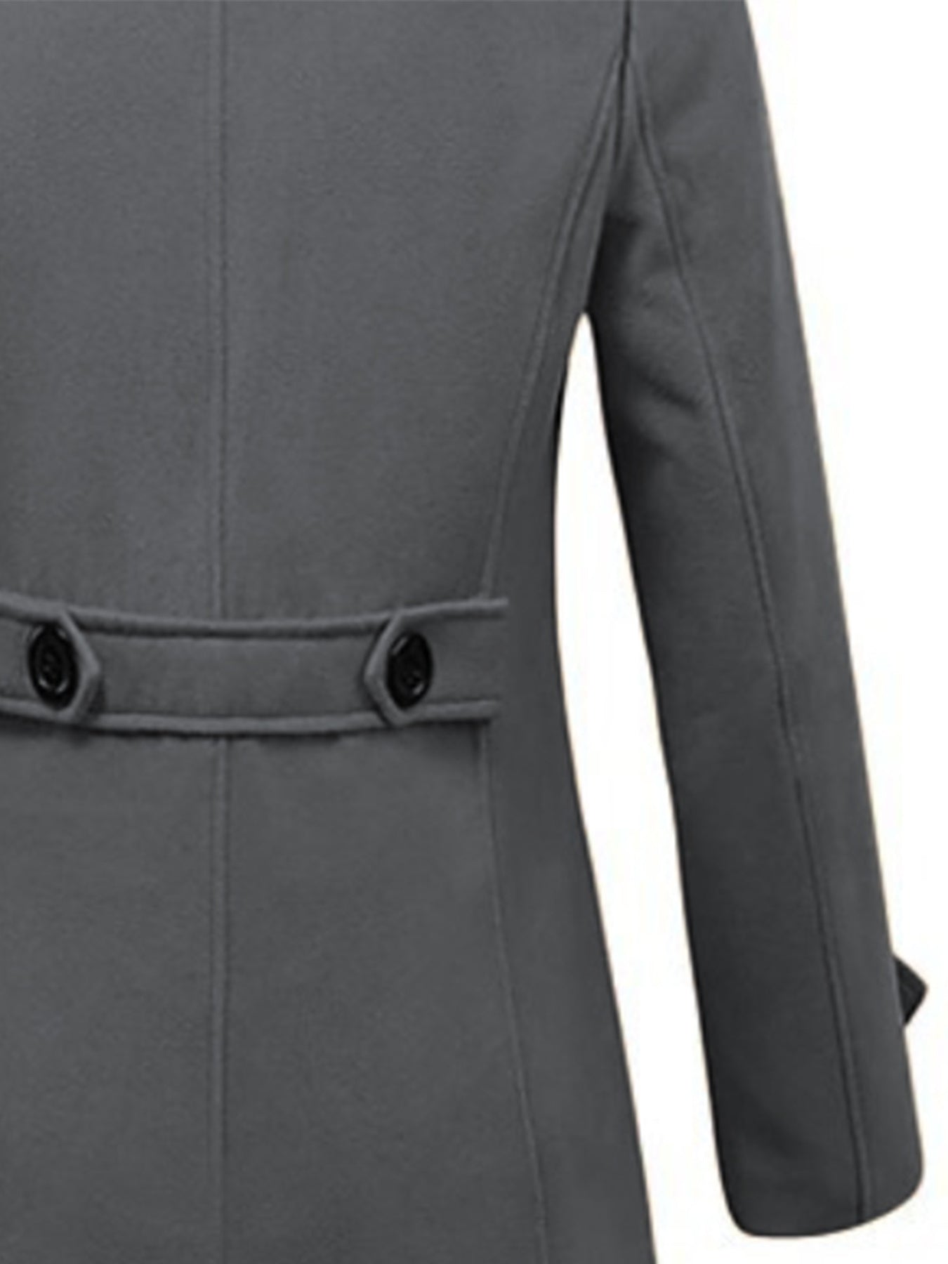 Men’s Stylish Double-Breasted Tweed Coat by Snagg A Coat