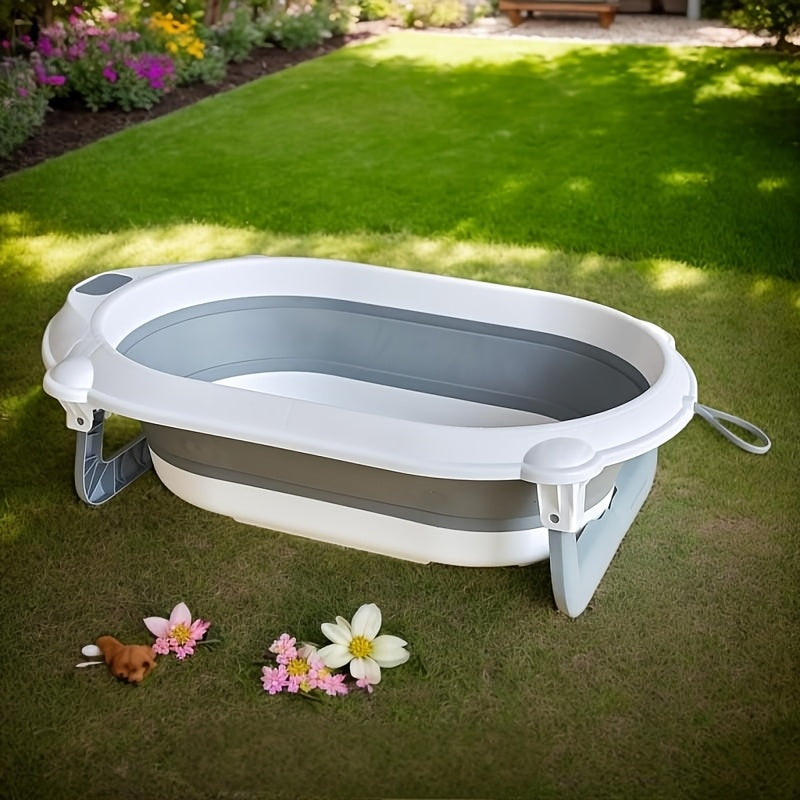 Foldable Pet Washing Station with Stand by Snagg A Grooming Tool