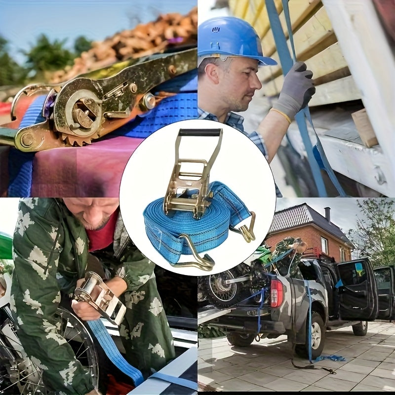 Heavy Duty Ratchet Tie Down Straps by Snagg A Ratchet