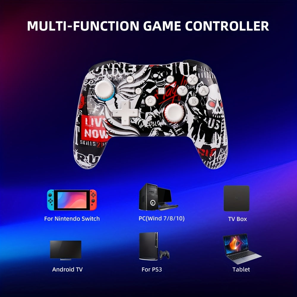 Camouflage Wireless Controller Compatible With Switch, Lite & OLED by Snagg A Game Controller