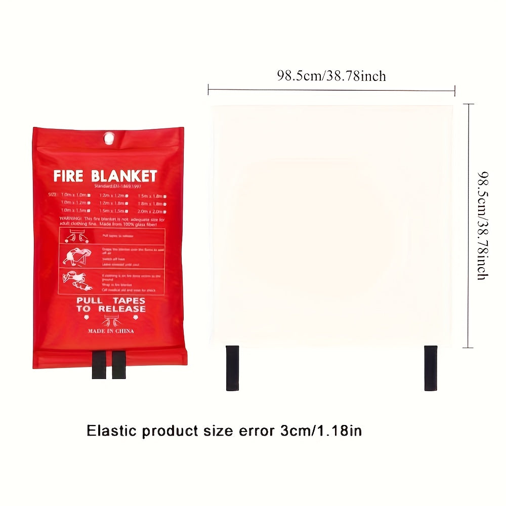 5pcs Emergency Fire Blanket Set by Snagg A Fire Blanket