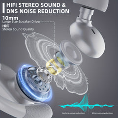 Wireless 5.3 Earbuds – 78H Playtime with LED Display by Snagg An EarBud