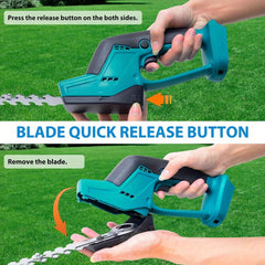 Lightweight 2-in-1 Hedge Trimmer & Grass Shears