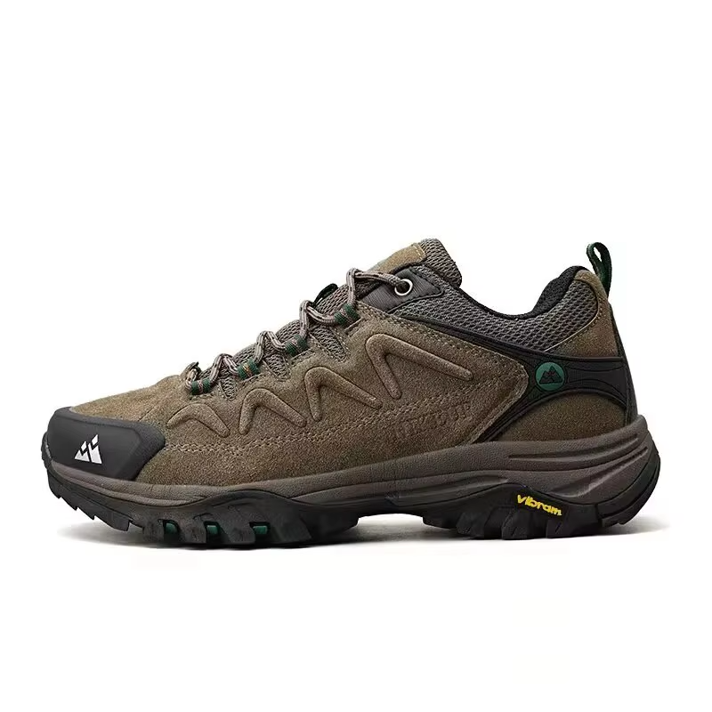 Men's Mid-Top Trekking Shoes – Breathable Trail & Climbing Shoes, Grey, Brown or Black