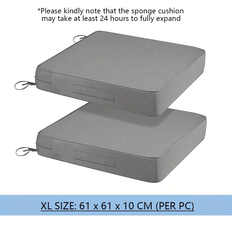 Heavy-Duty Waterproof Outdoor Seat Cushions by Snagg A Cushion