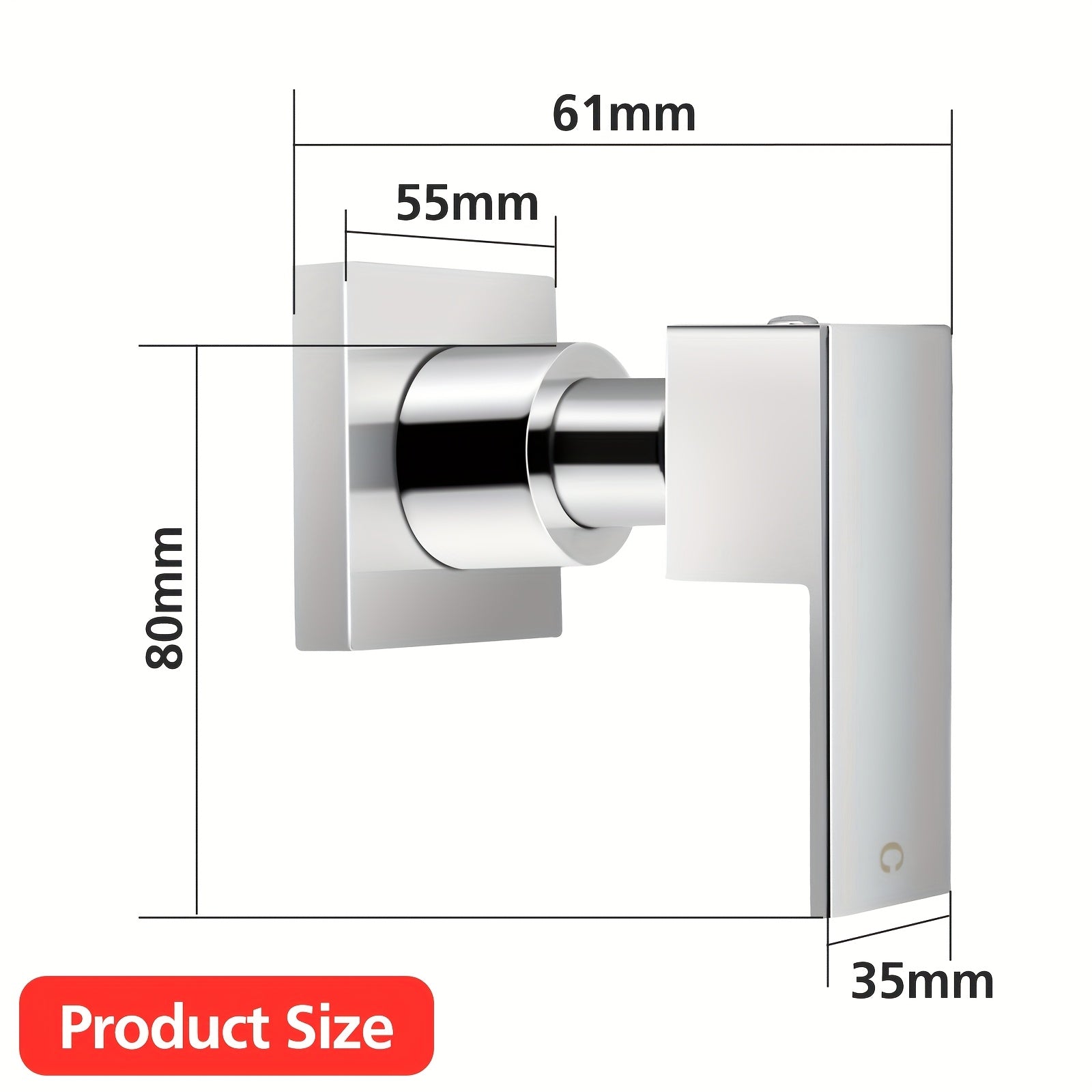 Wall Mounted Twin Shower Taps – Hot & Cold Mixer by Snagg A Tap