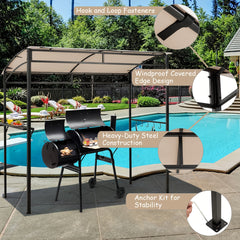 Large BBQ Gazebo Tent with Grill Shelter by Snagg An Umbrella