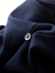 Contrast V-Neck Waist-Cinching Dress - SnaggIt