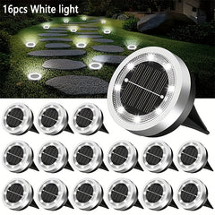 16pcs Solar Ground Lights by Snagg An Outdoor Light