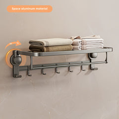 Wall-Mounted Towel Rack by Snagg A Rack