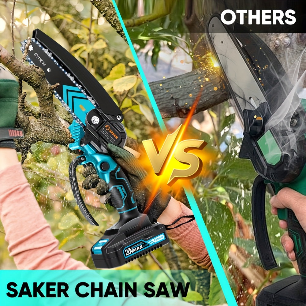 6-Inch Cordless Chainsaw