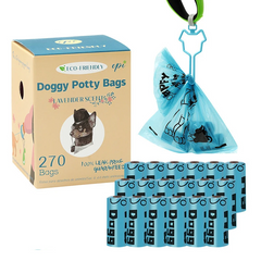 Premium Biodegradable Waste Bags with Hands Free Clip | Eco-Friendly & Leak-Proof Solution
